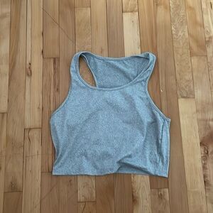 SHEIN gray tank crop top